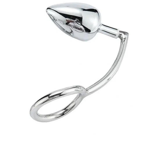 Anal DiscreetChoice Cock Set Ring Stainless Steel Hook 4663 with 1207